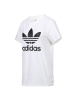 Adidas三叶草短袖女 新款休闲时尚半袖训练LOGO圆领运动短袖T恤