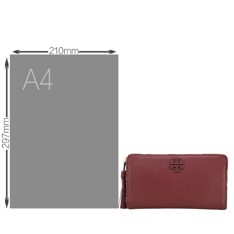 TORY BURCH 托里·伯奇 女士皮质长款钱包钱夹 52721 609