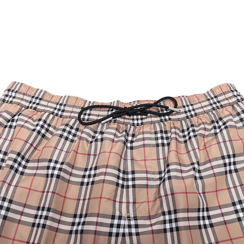 burberry博柏利男士聚酯纤维抽绳式游泳裤短裤40730401