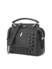 FENDI/芬迪 女包DOT COM编织装饰小号链条手拎斜挎包 8BN299 23x16x11CM