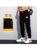 玉米粒灯芯绒休闲裤男士秋冬季新款抗皱耐磨时尚潮流束脚哈伦长裤