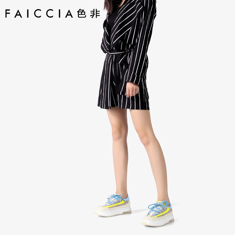 ins运动鞋女超火色非春秋款ulzzang板鞋女原宿风休闲鞋女