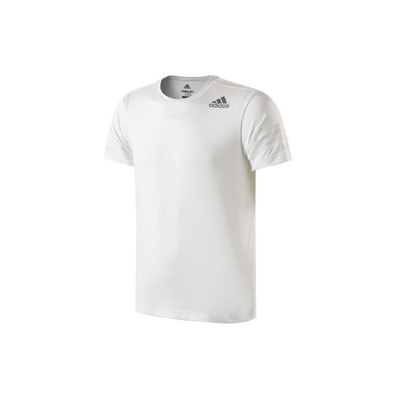 阿迪达斯男装 春季新款运动休闲圆步短袖T恤CW3928图片