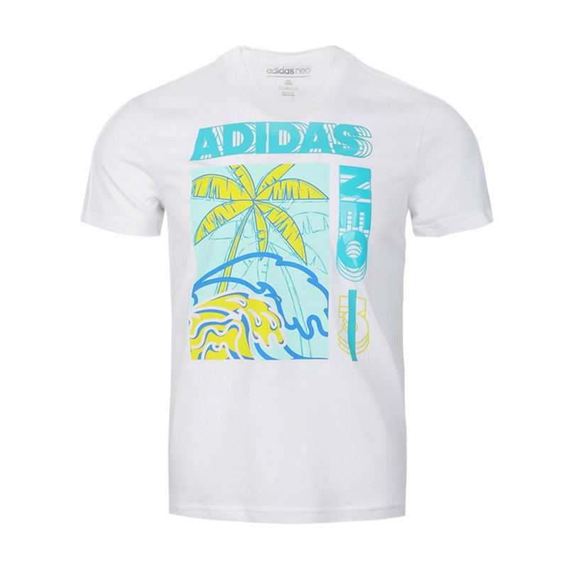 ADIDAS夏季男子短袖上衣EJ7082