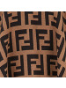 预订FENDI\芬迪 FF经典图案羊毛混纺外套式斗篷 140*140CM