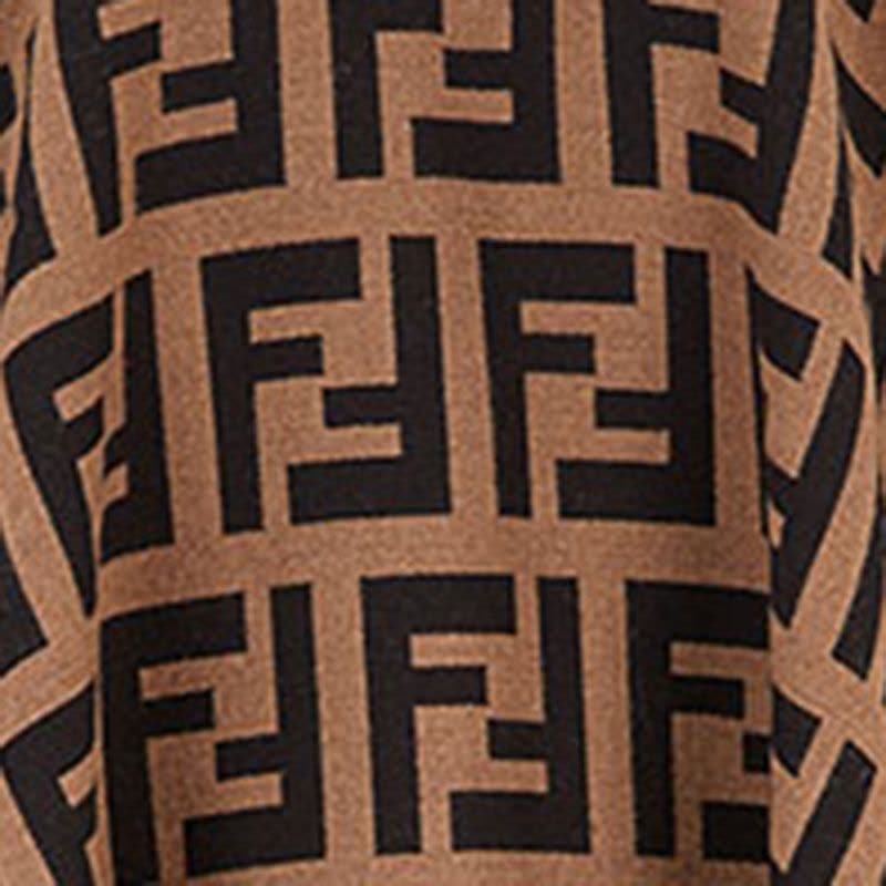 预订FENDI\芬迪 FF经典图案羊毛混纺外套式斗篷 140*140CM图片