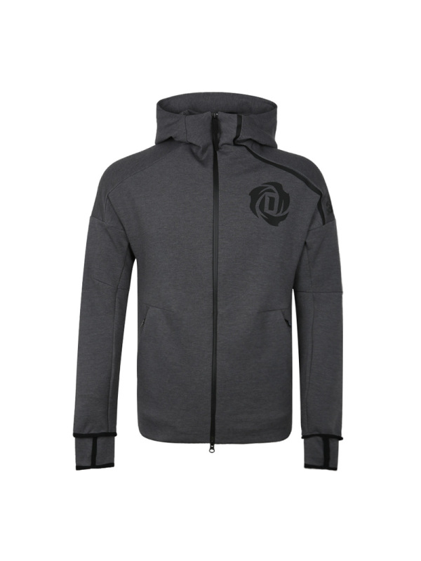 阿迪达斯外套男秋季ZNE罗斯篮球舒适连帽运动夹克DP1868