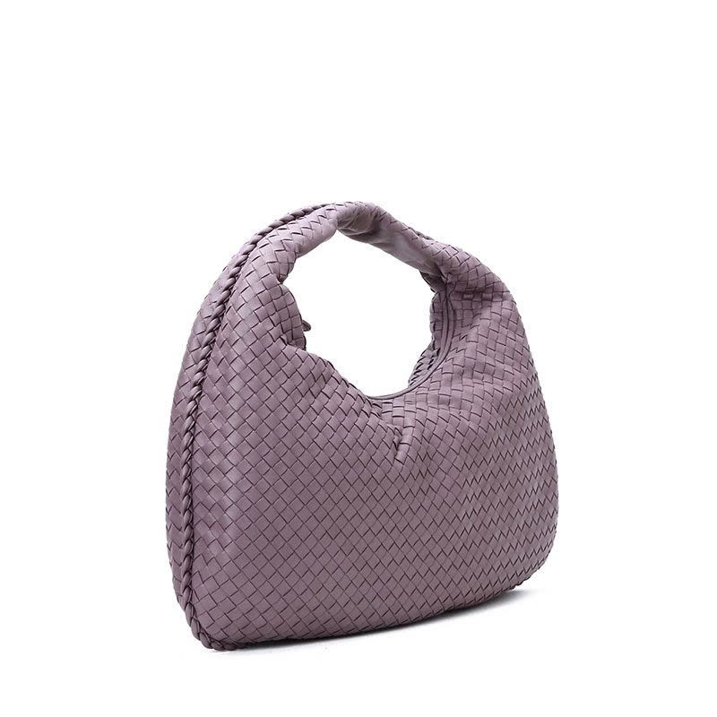Bottega Veneta/葆蝶家 女包经典羊皮编织手拎单肩包 367639图片