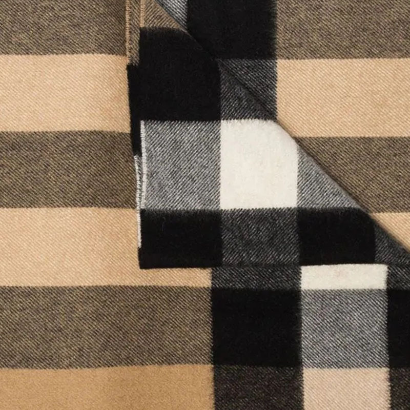 预订BURBERRY\博柏利 格纹羊绒围巾 36*200CM