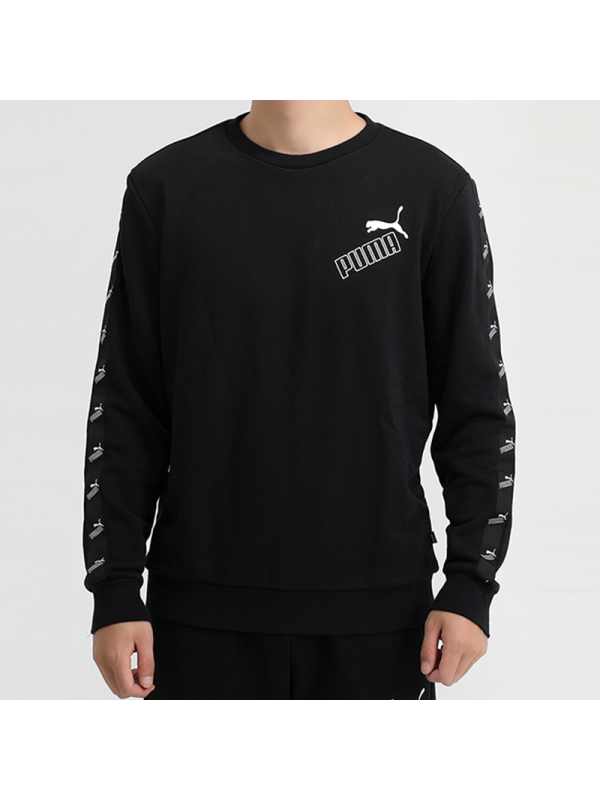 PUMA彪马旗舰卫衣男2020秋季新款串标运动服套头衫外套586914-01