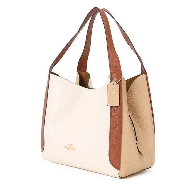 COACH\蔻驰 HADLEY购物袋单肩包 字母马车粒面皮 31x28x18CM图片