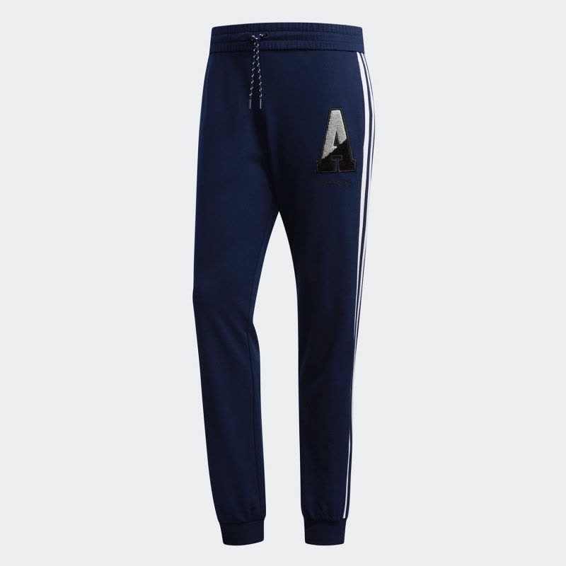 Adidas/阿迪达斯NEO男裤春秋新款运动休闲舒适针织收口长裤EI4751图片