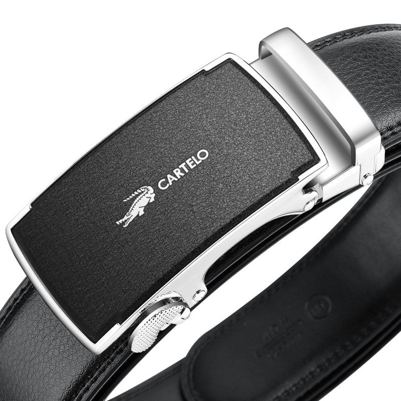 卡帝乐鳄鱼男士皮带新款真皮商务曲面工艺镜面韩版百搭简约潮人腰带