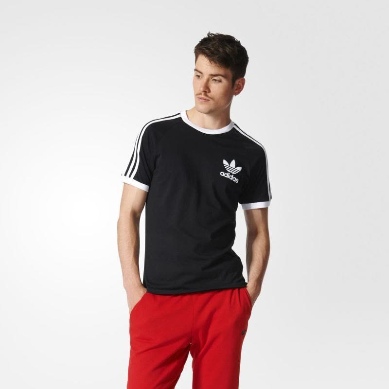 Adidas/阿迪达斯T恤男休闲短袖宽松透气休闲AZ8127图片