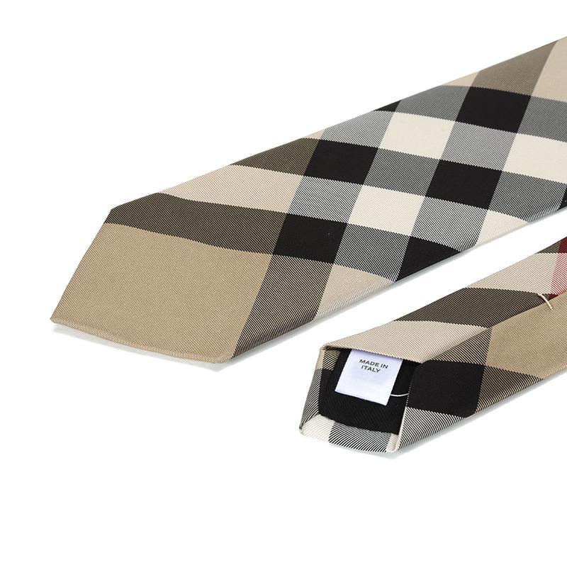 BURBERRY 博柏利 男款 丝质领带 80138181