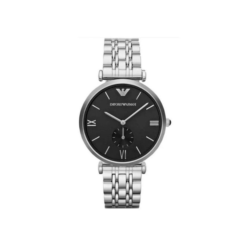 阿玛尼（EMPORIO ARMANI）手表欧美品牌 潮流简约时尚男士石英表 AR1676