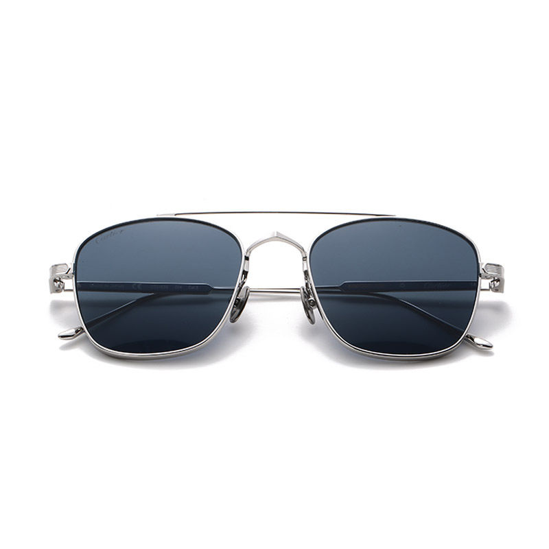 cartier卡地亚男士钛金属太阳镜眼镜ct0163s