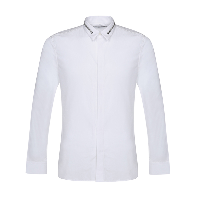 GIVENCHY 纪梵希 男士棉质长袖衬衫 16F6033300