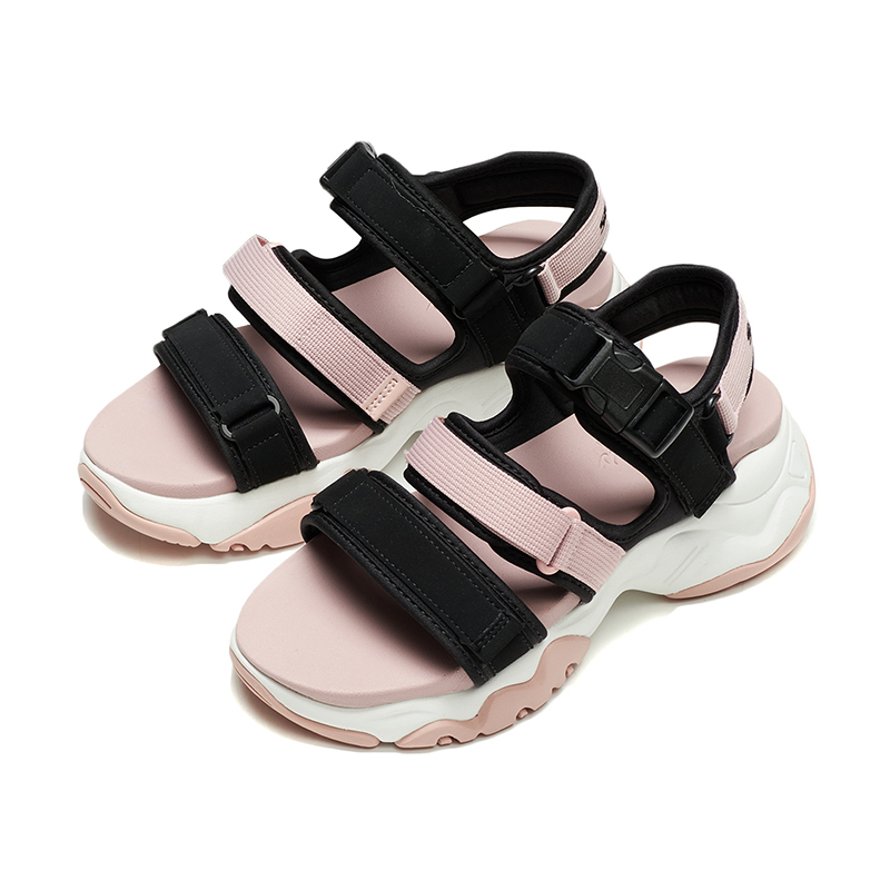 Skechers斯凯奇女鞋新款休闲魔术贴凉鞋户外沙滩凉拖鞋66666302