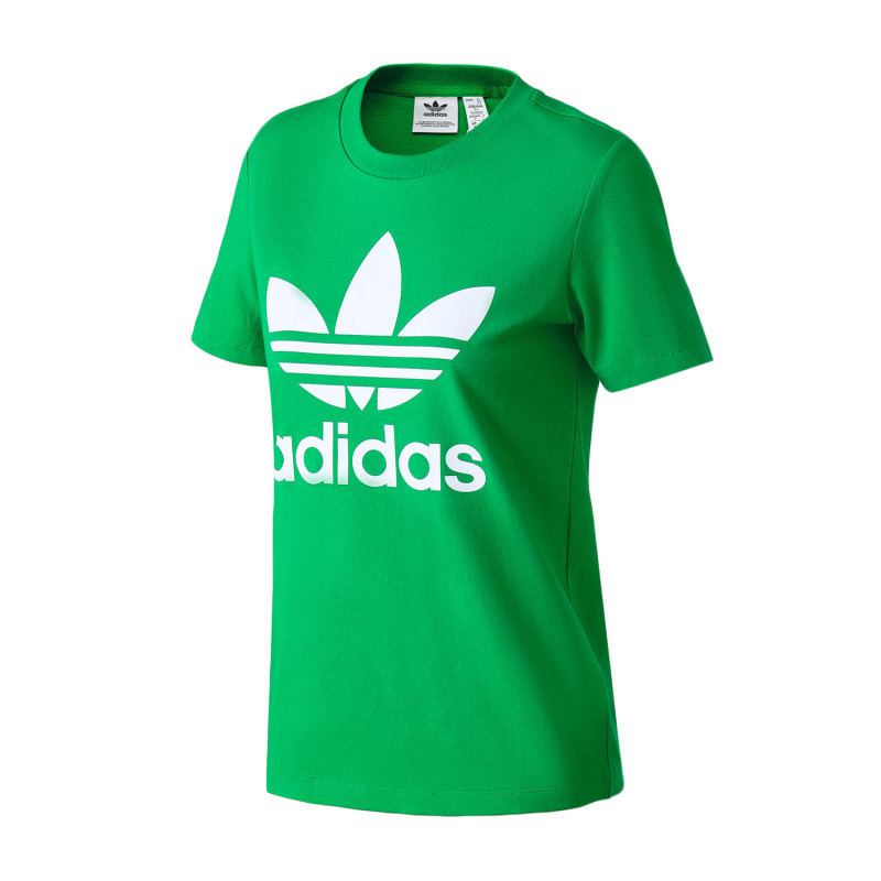 adidas阿迪达斯三叶草女装运动服休闲短袖T恤GI7625