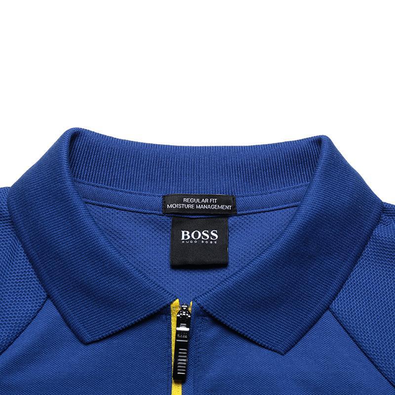 HUGO BOSS 雨果博斯 男士 棉/聚酯纤维短袖POLO衫50447477
