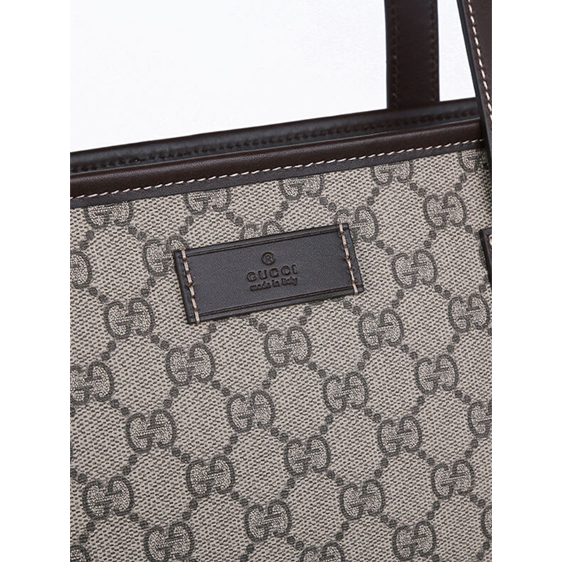 GUCCI/古驰 双G印花大号女士手提包购物袋 211137 KGDHN 9643