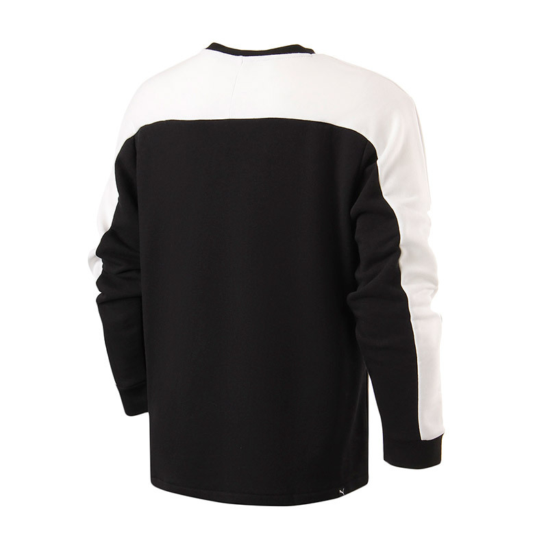 彪马PUMA男装运动休闲卫衣运动服LOGO款85197301 L 深蓝色