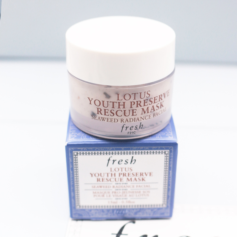 馥蕾诗Fresh睡莲青春赋活面膜15ml*2