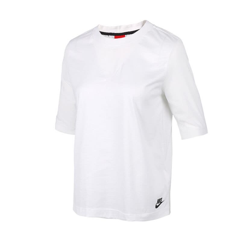 NIKE(耐克)春季女子短袖针织衫829756-100图片
