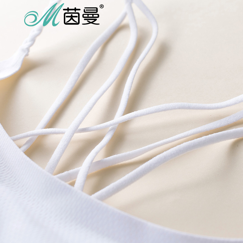 茵曼内衣舒适性感美背吊带运动学生女抹胸裹胸文胸 9882432049