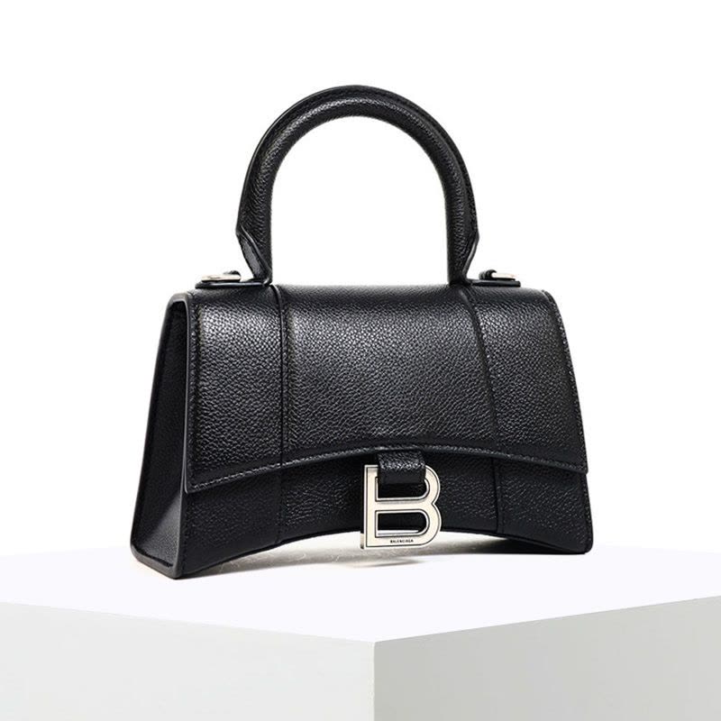 预订BALENCIAGA/巴黎世家 HOURGLASS 鳄鱼纹手拎包沙漏包 迷你 592833图片