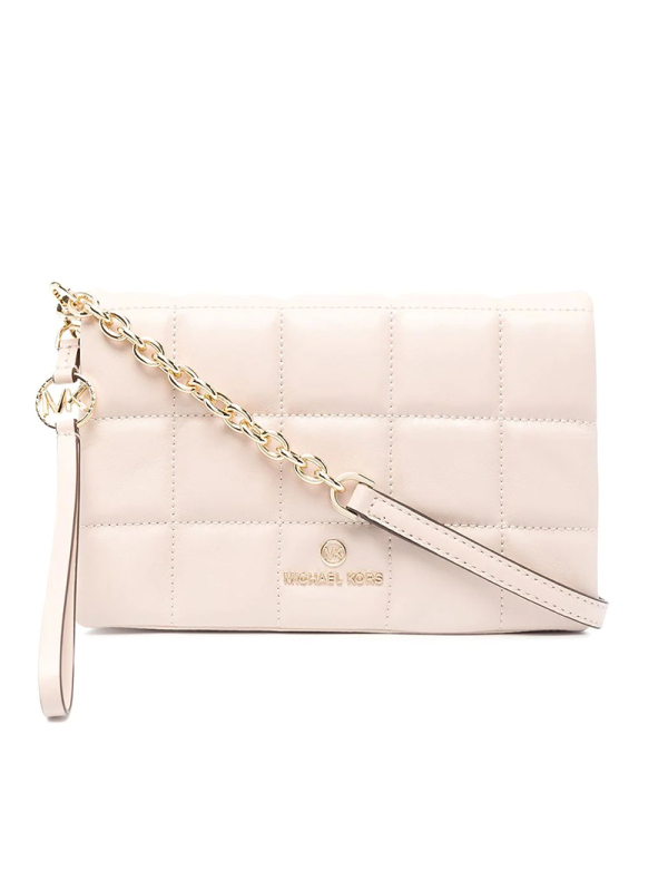 MICHAEL KORS 斜跨包 字母金属标 格纹皮 32H0GT9C5L