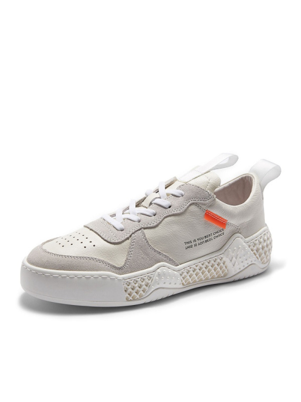 维界男鞋春季潮鞋2019新款英伦时尚板鞋休闲鞋厚底鞋子男红百搭