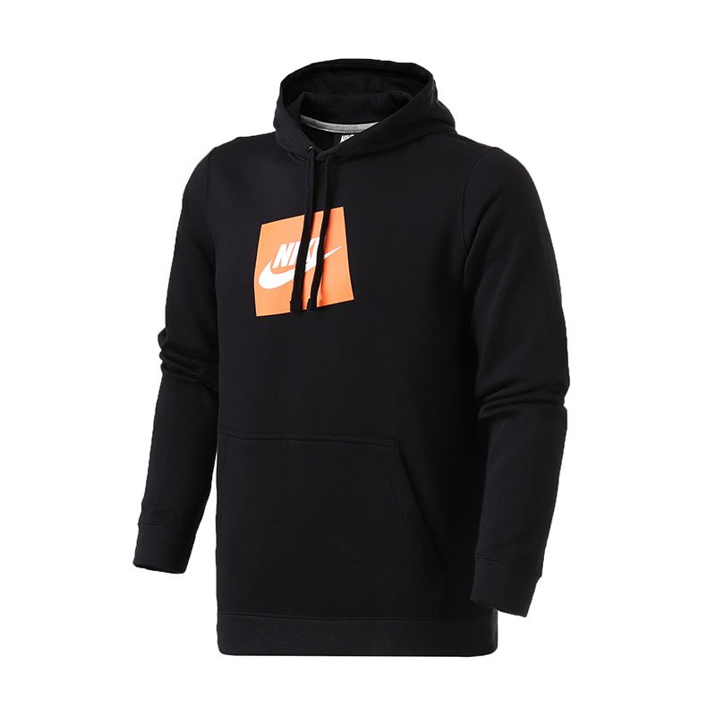 NIKE男装卫衣连帽套头针织潮流时尚休闲运动服928720 L 928720-010黑