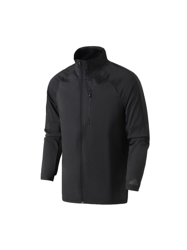 adidas男服外套夹克跑步休闲运动服D73188