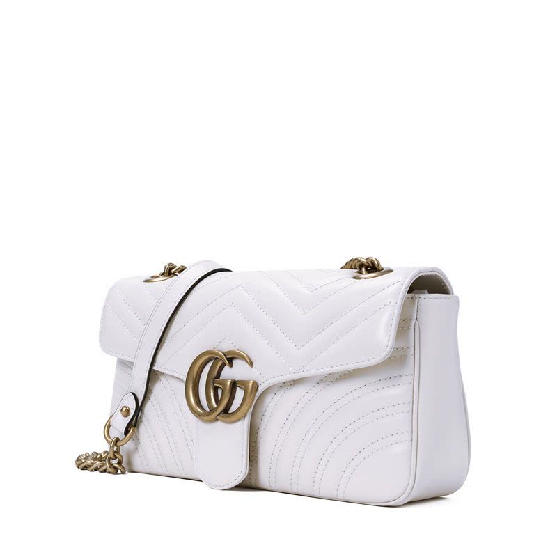 预售GUCCI GG Marmont 单肩包 443497小号 25x14x6.5CM图片