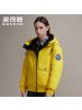 波司登女新款短款时尚羽绒服工装外套冬季_1