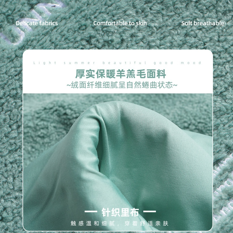 OUNIXUE欧昵雪 | [连帽小熊卫衣]秋冬季休闲羊羔毛长袖宽松加绒ins上衣女