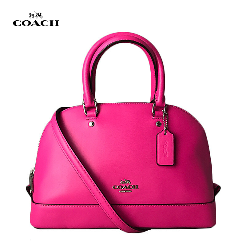 coach蔻驰中号贝壳包女包单肩斜跨手提包27694视频