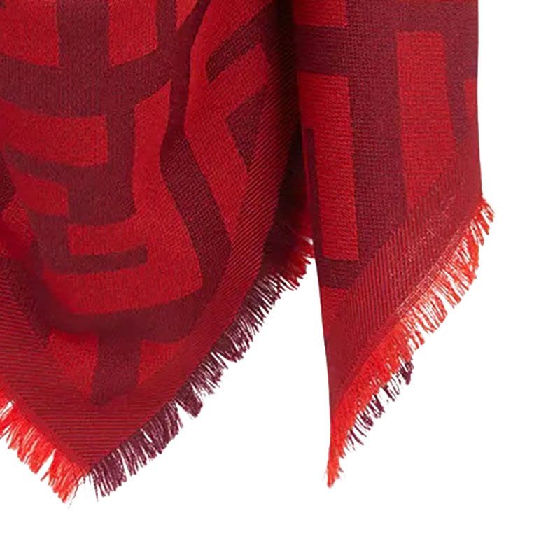 预订FENDI\芬迪 FF 羊毛羊绒混纺披肩 140*140CM图片