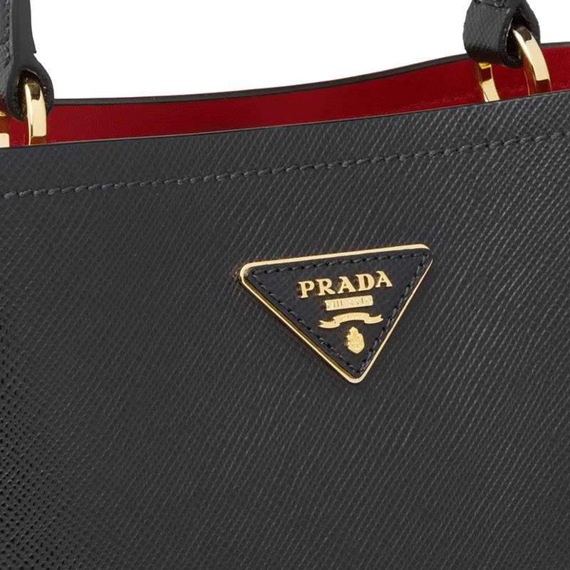 【预定】20春夏款PRADA Panier 中号皮革手袋1BA212 OOO 21.5*22.5*13CM图片