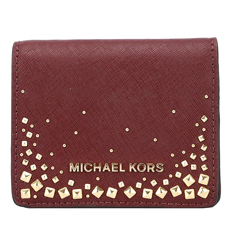 michael kors 迈克·科尔斯 mk女包钱包 真皮短款女士钱包钱夹