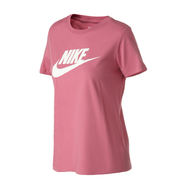 nike耐克女装短袖t恤经典简约圆领针织休闲运动服bv6170