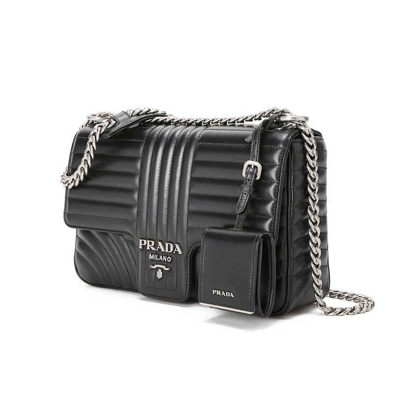 PRADA/普拉达 Diagramme 单肩包 大号 1BD135 COX 26x17x7CM