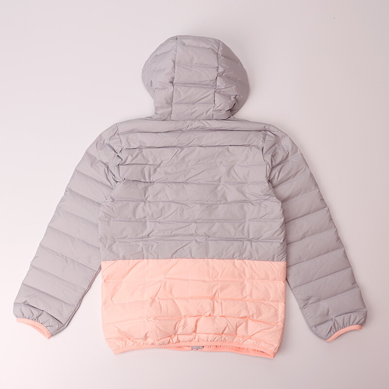 阿迪达斯儿童（ADIDAS）运动男女小童大童保暖连帽轻薄羽绒衣DM7126/DM7124
