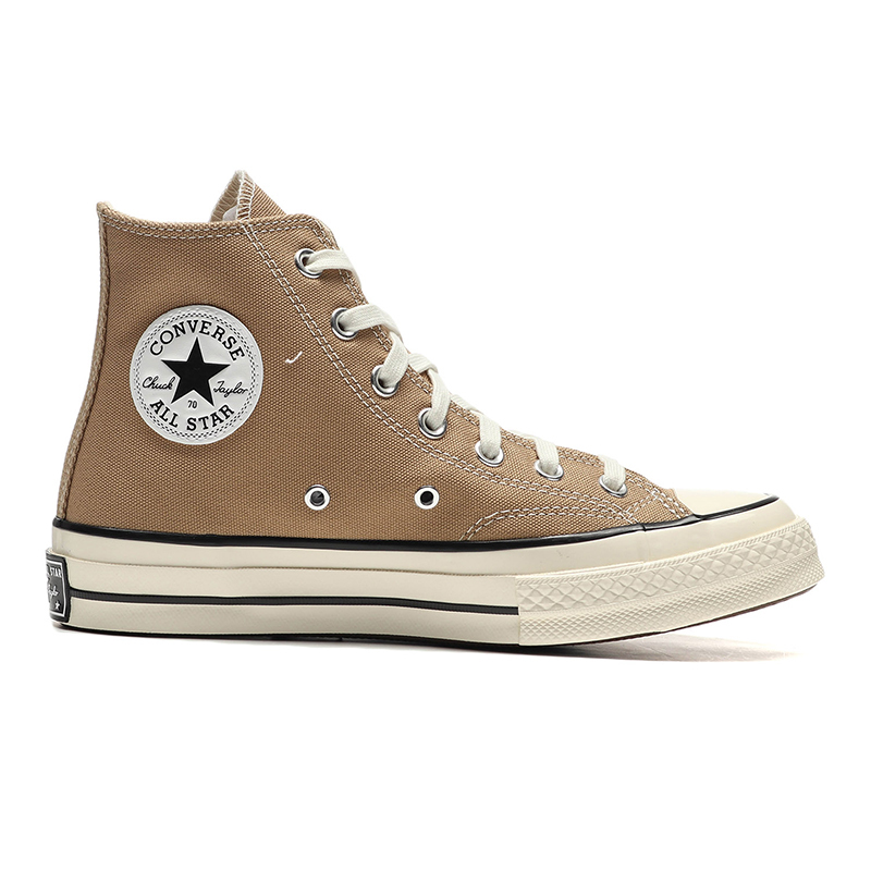 【自营】CONVERSE匡威男鞋女鞋1970s三星标复古卡其色高帮运动鞋168504C