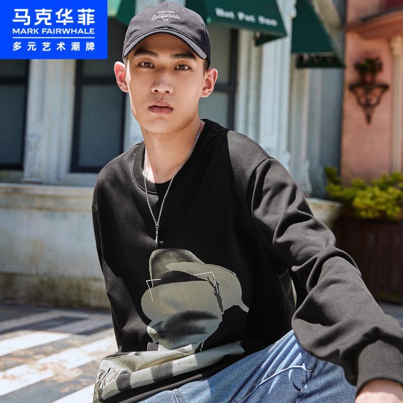 马克华菲fairwhale男士卫衣帽衫