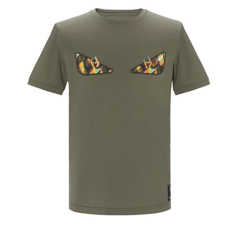 芬迪FENDI T恤 怪兽眼睛FY0894 男士T恤图片