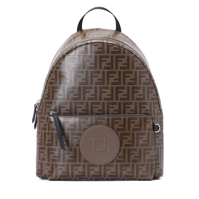 Fendi FF印花 双肩包 7VZ042图片