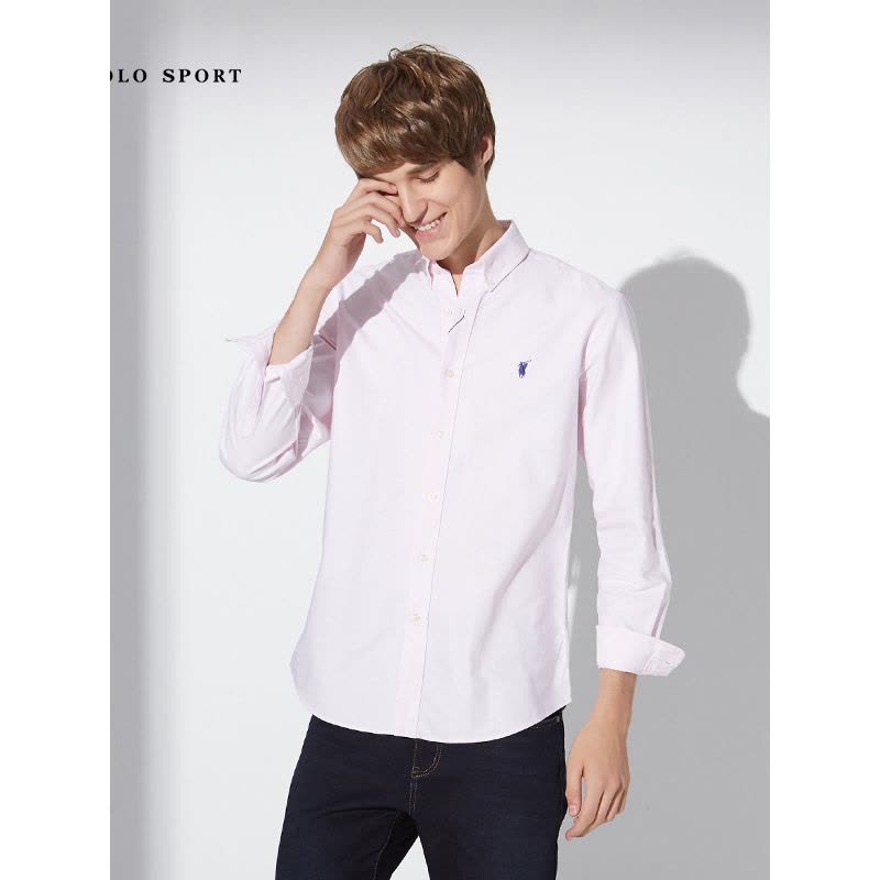 polo sport 衬衫男秋冬修身韩版长袖打底衫休闲上衣商务时尚图片